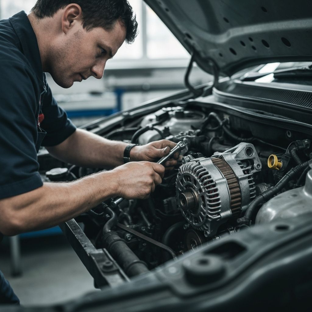 Sistema Eléctrico - Cambio Alternador